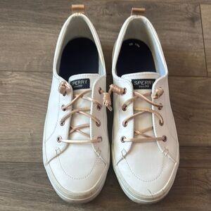 Sperry Women's White Sneakers
